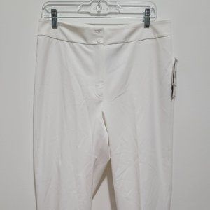 Jones New York Signature White Dress Pants with Tags